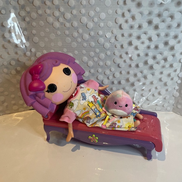 Lalaloopsy Pillow 🪶 🛌Featherbed Doll with day bed - Picture 1 of 12